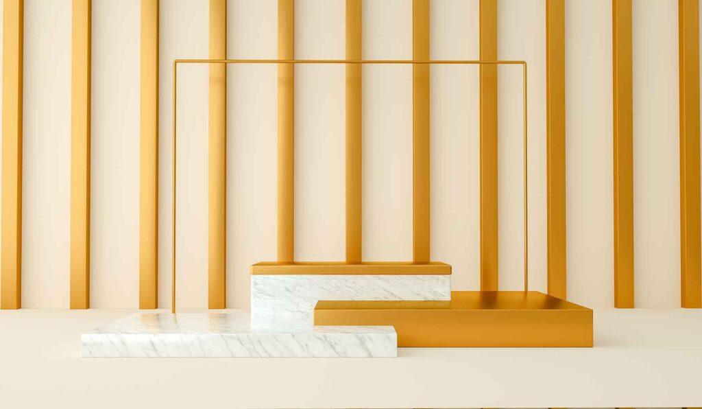 3d render abstract and modern minimalist backgroun ESLMZQK