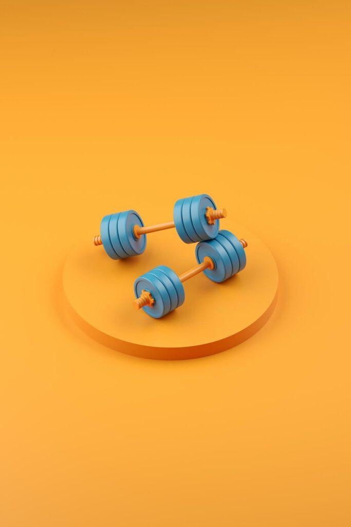 3d render abstract color minimalistic background d X23GN2C
